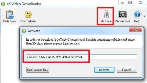 how to activate serial key kastor all video downloader